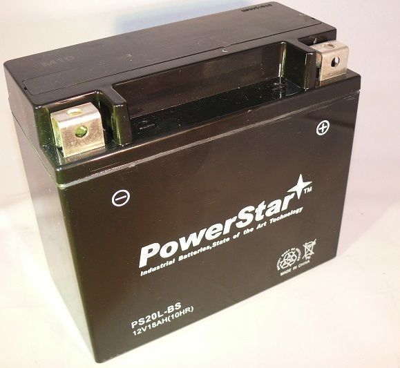 Picture of PowerStar PS-680-157 20L BS Battery For Kawasaki PWC - Jet Ski 750 CC Jh750 ST- ZXI- 1995-1997