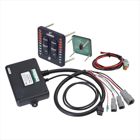 Lenco 102XD Extreme Duty Actuator - 24V - 4-1/4" Stroke - 5/16" Hardwa