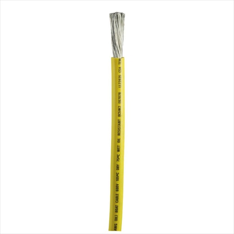 091887967999 Yellow 100 Ft. 1 Awg Battery Cable