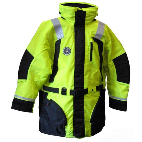 716750111766 Hi-visibility Flotation Coat XL Hi-Visibility - Yellow