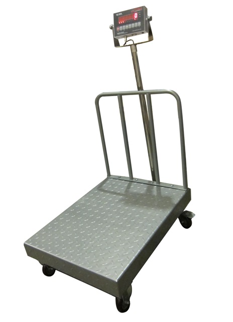 Picture of Optima Scales OP-915BW-2432-1000 Portable Floor Scale - 24 x 32 in.- 1000 x 0.2 lb.