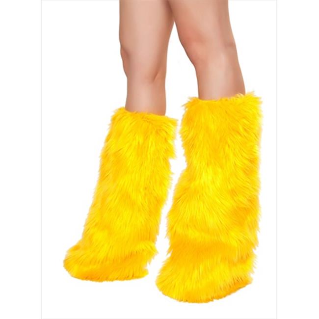New Roma Costume LW4469 Faux Feather Look Legwarmers
