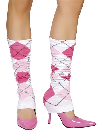 Picture of Roma Costume 14-LW105-AS-O-S Leg Warmer- One Size - Argyle