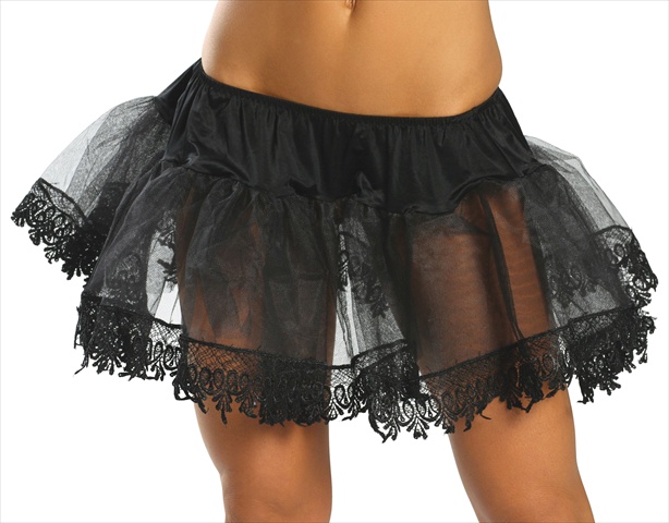 Picture of Roma Costume 14-2210-BLK-O-S C Petticoat- One Size - Black