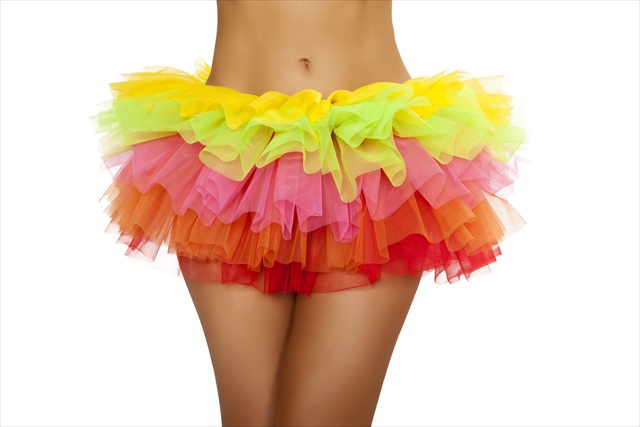 Picture of Roma Costume 14-4457-Rainbow-O-S Petticoat- One Size - Rainbow