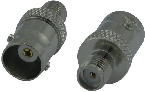 SMA Female to BNC Female Adapter Coax Coaxial Connector -  FiveGears, FI515307