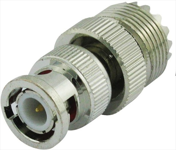 010-SPS-03728 Uhf Female To Bnc Male Rf Adapter Coax Coaxial Connector -  Super Power Supply