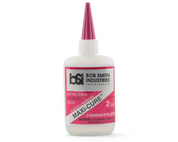 BSI113 Maxi-Cure Extra Thick Cyanoacrylate 2 Oz. Bottle