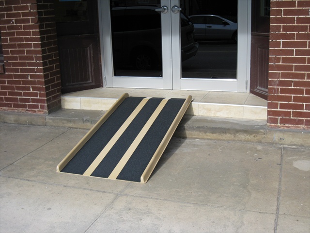 Picture of Travel Ramp 5 ft. With Mounting Holes And Extra Rubber Ramp