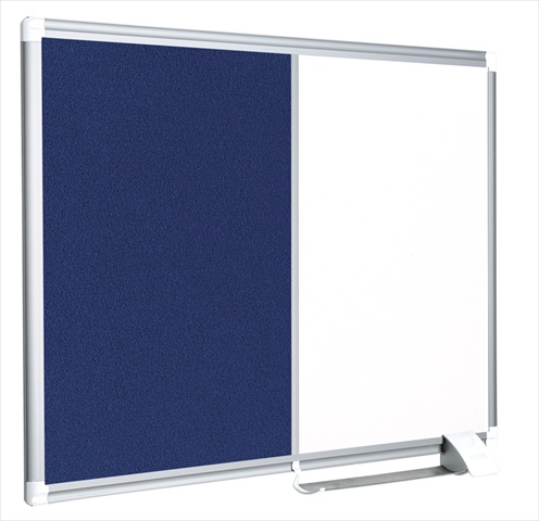 Picture of MasterVision XA0322830 24 x 36 in. New Generation Magnetic Combo Board&#44; Gold Ultra & Felt Blue