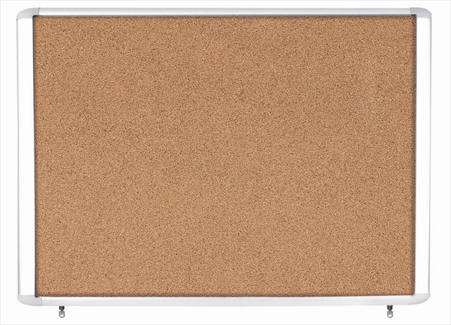 VT340601760 30 x 26.5 in. Waterproof Outdoor Cork Bulletin Enclosed Board- Holds 6 Letter Size Sheets -  Mastervision