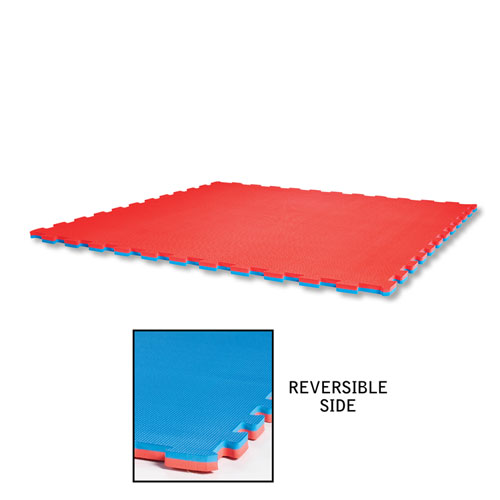 Picture of Century 15292-609 Reversible Puzzle Sport Mat - Red & Blue