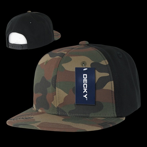 1049-WWB Camo Cotton Snapbacks