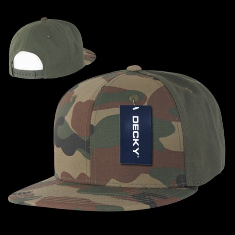 1049-WWO Camo Cotton Snapbacks
