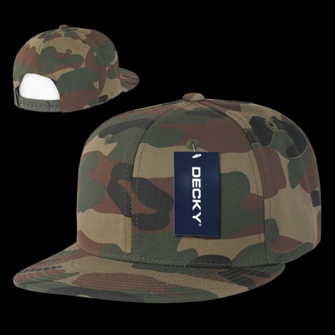 1049-WWW Camo Cotton Snapbacks
