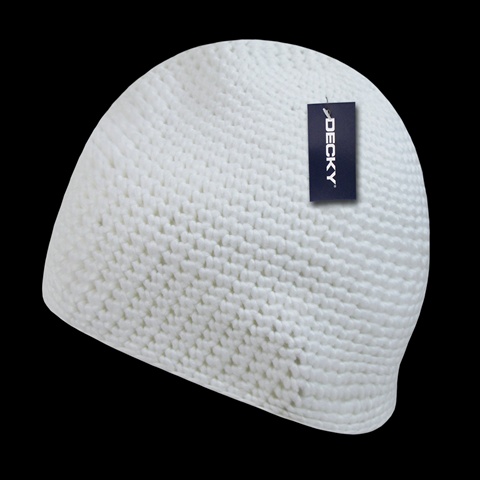 688WHT Door Mat Beanies White