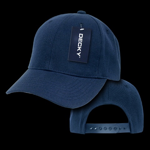 Picture of Decky 7001-NVY Kids Acrylic Caps&#44; Navy