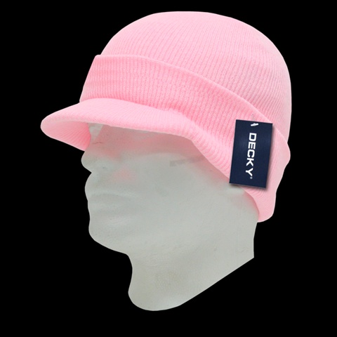 8009-PNK Jeep Caps- Pink