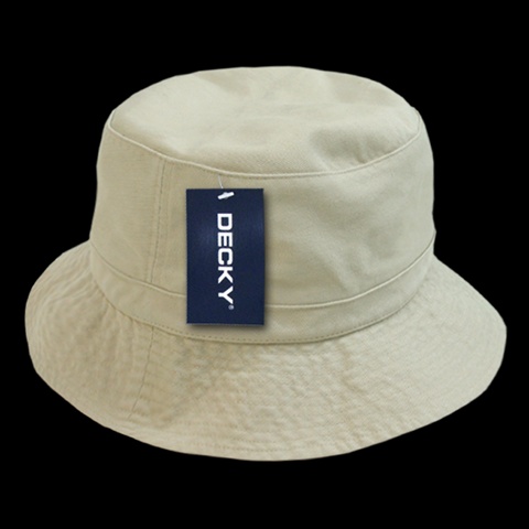Polo Bucket Hat, Stone - Small & Medium