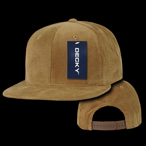 1076-COY Corduroy Snapbacks, Coyote