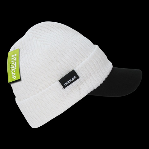 C01-WHTBLK The Original Hybri Cap- White & Black