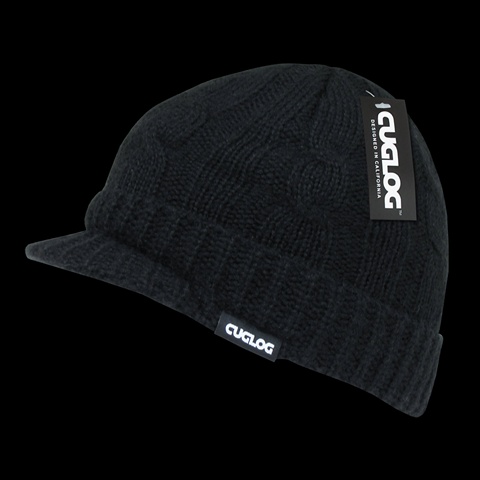 Kosciuszko Sweater Beanie, Black