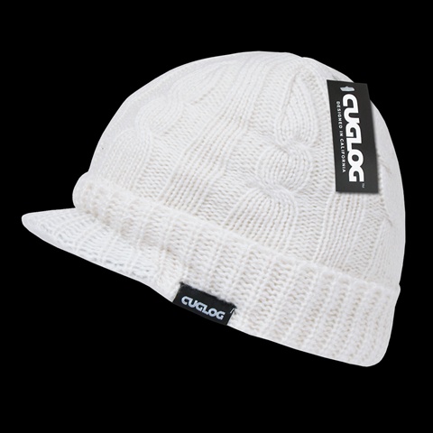 Kosciuszko Sweater Beanie- White