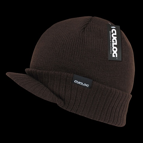 K010-BRN Ararat Heavy Weight Jeep Cap- Brown