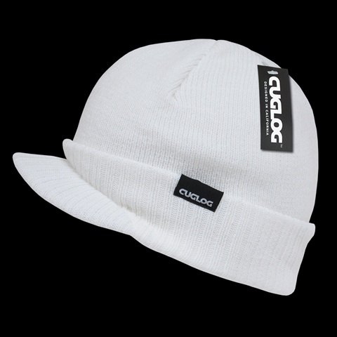 K010-WHT Ararat Heavy Weight Jeep Cap- White