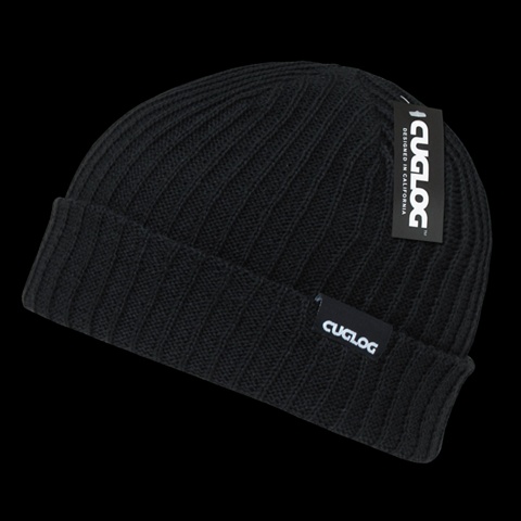 K015-BLK Orizaba- Light Weight Beanies - Black