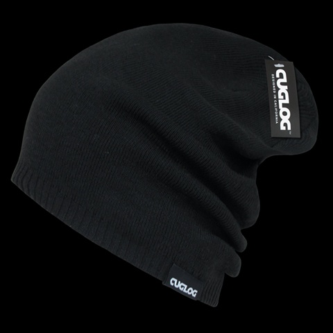 K018-BLK Aconcagua- Reversible Beanies - Black