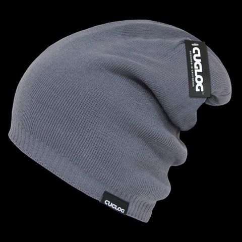 K018-GRY Aconcagua- Reversible Beanies - Grey