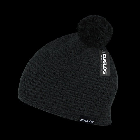 K026-BLK Tai Beanie - Black