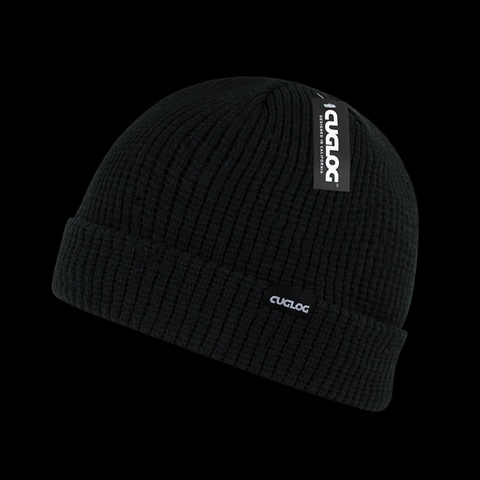 K041-BLK Taranaki Beanie - Black