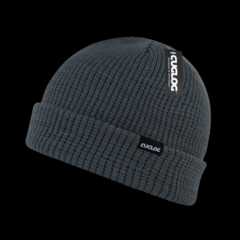 K041-CHA Taranaki Beanie - Charcoal