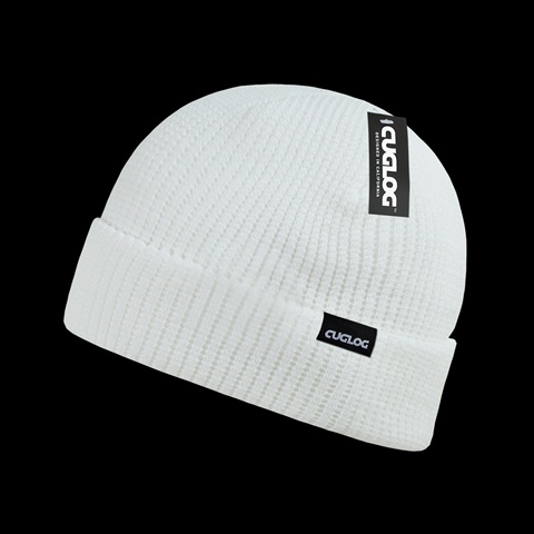 K041-WHT Taranaki Beanie - White