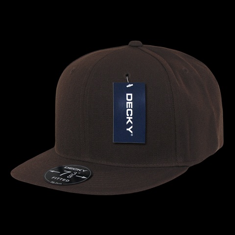 Retro Fitted Caps Brown - 7.38