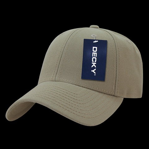 206-KHA Low Crown Pro Baseball Cap- Khaki