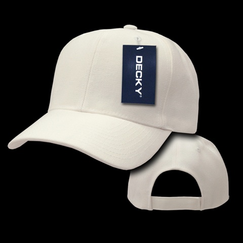 207-IVY Deluxe Baseball Cap- Ivory
