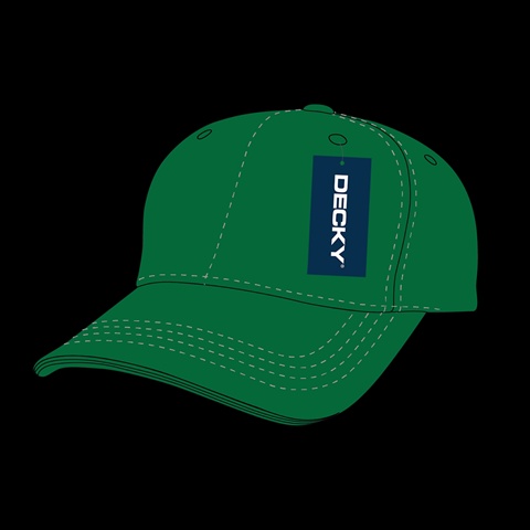 Low Crown Cotton Baseball Cap- Kelly