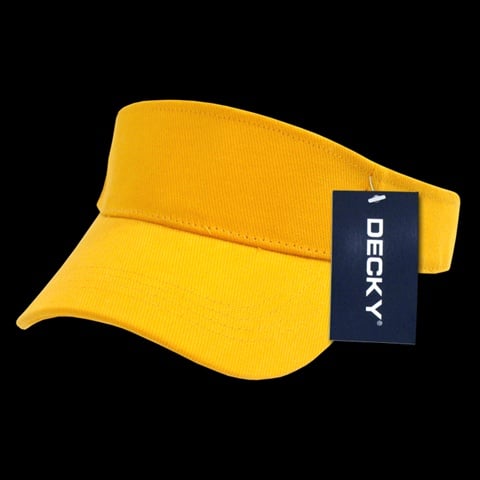 3001-GLD Sports Visor, Gold