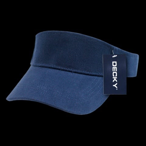 3001-NVY Sports Visor- Navy
