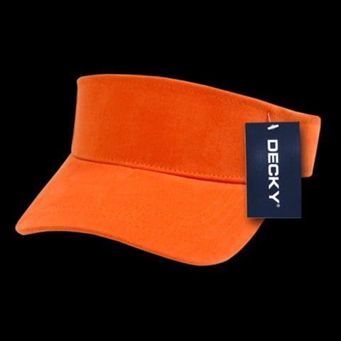 3001-ORN Sports Visor- Orange