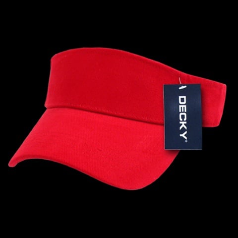 3001-RED Sports Visor- Red