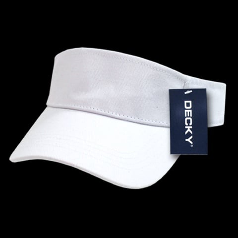 3001-WHT Sports Visor- White