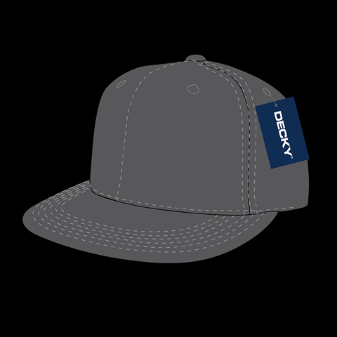 361-CHA Cotton Snapbacks- Charcoal