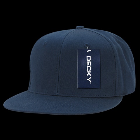 361-NVY Cotton Snapbacks- Navy