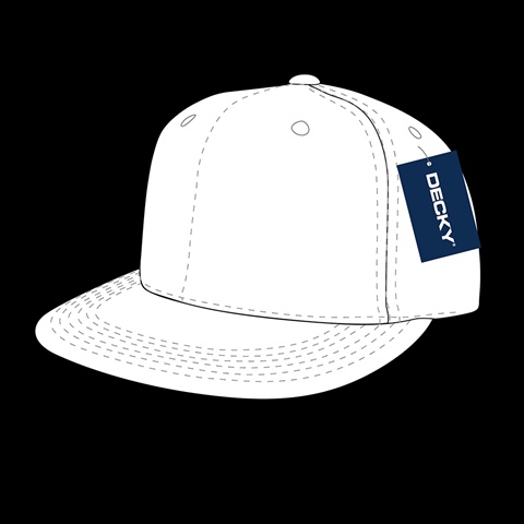 Cotton Snapbacks- White
