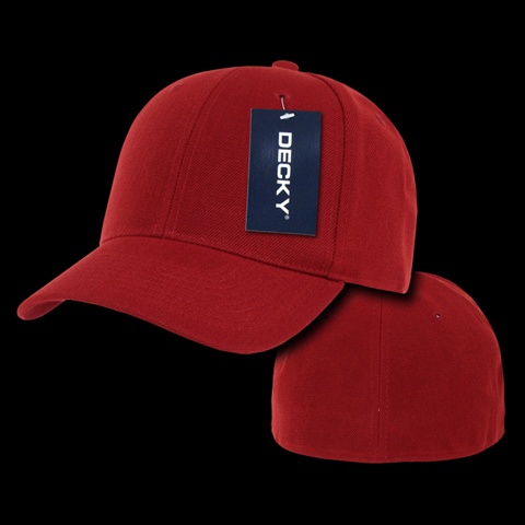 402-PL-CAR-22 Fitted Cap- Cardinal - 302- Size - 6.88