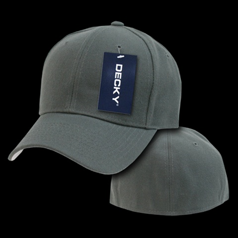 Fitted Cap - Charcoal - 7.38